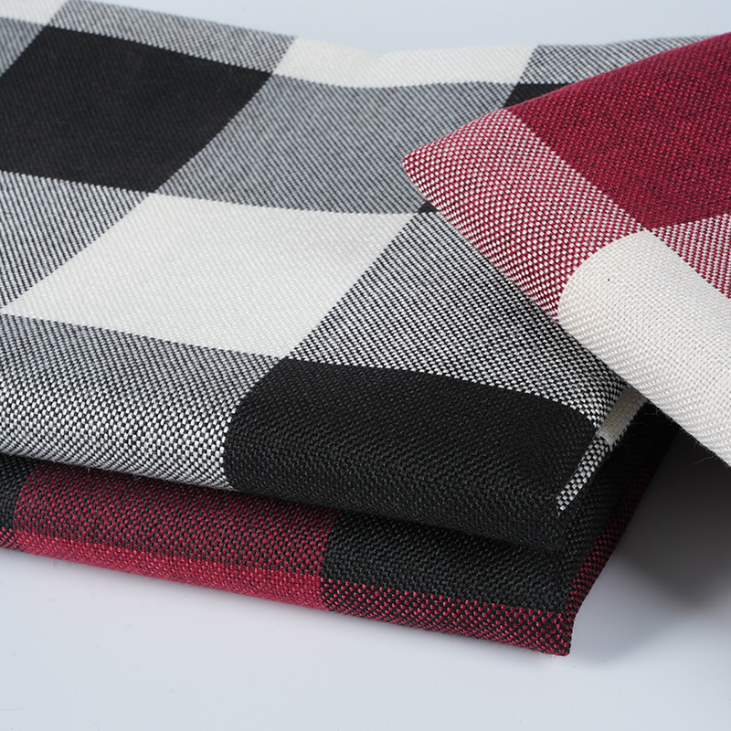 10*10 țesătură din poliester în carouri